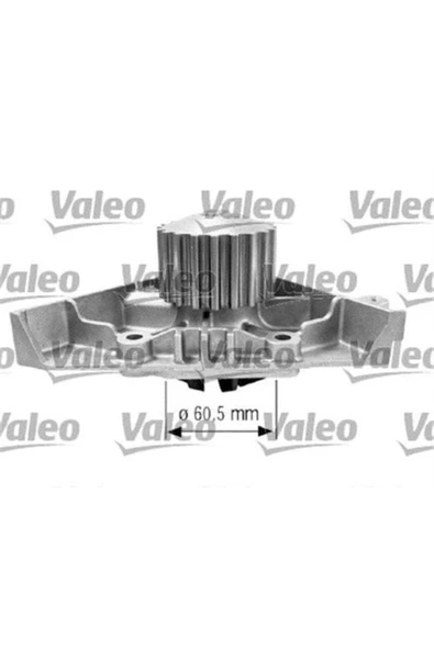 Valeo 506720 Devırdaım Su Pompası Scudo / 206 Gtı 307 406 407 607 807 / C4 C5 2.0 S16 Ew10j4 ürün görseli 1