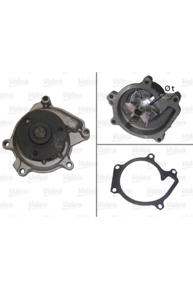 Valeo 506707  Su Pompası Toyota Uyumlu ürün görseli 1