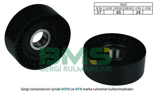 Bms 316  Gergi Rulmanı ürün görseli 1