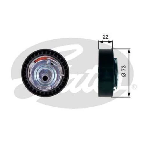 Gates T43225 Gergi Rulmanı Logan 06- ürün görseli 1