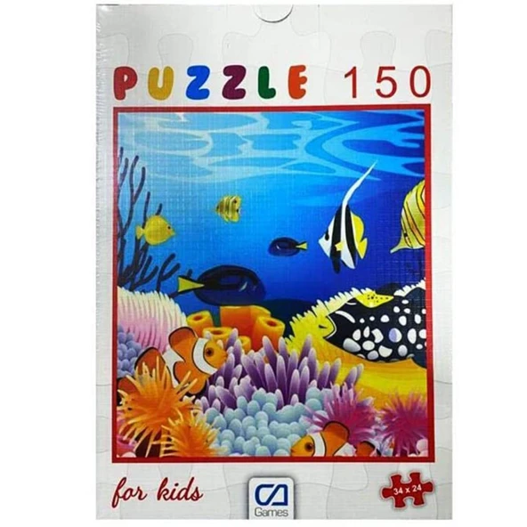 Ca Games Balıklar Puzzle 150 Parça CA.6106 ürün görseli 1