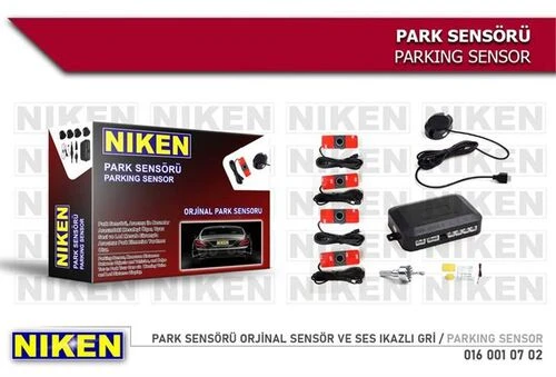 Niken 0160010702  Park Sensörü Sensör Ve Ses İkazlı Gri ürün görseli 1