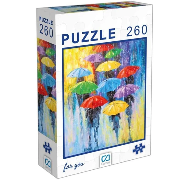 Ca Games Puzzle Şemsiyeler 260 Parça CA.6000 ürün görseli 1