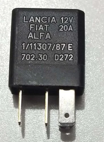 MTA 3615  Mıcro Röle 12V 20 Amper 4 Fıslı Siyah ürün görseli 1