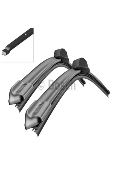 Bosch 3397007426 Sılecek Setı Aerotwın 650 - 475mm (FIAT: FIORINO/PEUGEOT: BIPPER/CITROEN: NEMO) (muz Tıpı Klas )bos ürün görseli 1