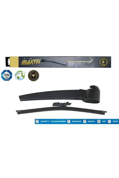 Maxtel 12606267  Silecek Kolu Arka Ve Süpürgesi Scırocco 08-â€º 250mm ürün görseli 1