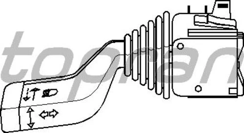 Topran 202193001  Sinyal Kolu (Opel: Astra F Corsa B Vectra A-B) ürün görseli 1