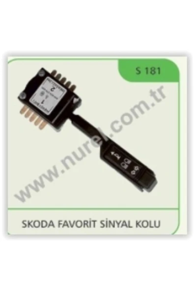 Nurel S181 Sinyal Kolu Skoda Favorıt Volkswagen-audı-seat-skoda ürün görseli 1