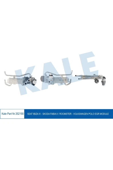 Kale 352190 Egr Modül Seat Seat Ibıza Iv - Skoda Fabıa Iı / Roomster - Vw Polo ürün görseli 1