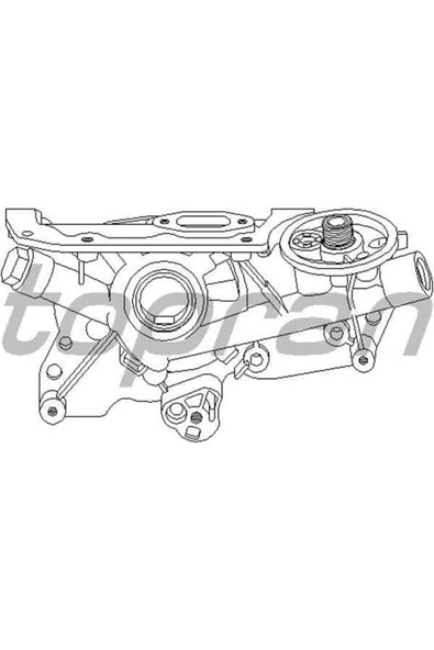Topran 206534001  Yağ Pompası (opel: Astra F - Calıbra -omega B- Vectra B 95 - 02) ürün görseli 1