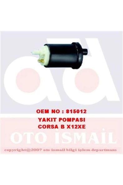 Bosch 0580314154  YAKIT POMPASI ASTRA F G VECTRA A CORSA A CORSA B ürün görseli 1