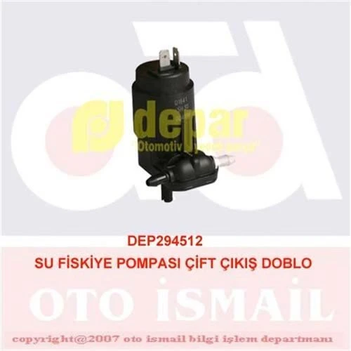 Depar 4512  Su Fıskiye Pompası Çıft Çıkış Doblo ürün görseli 1