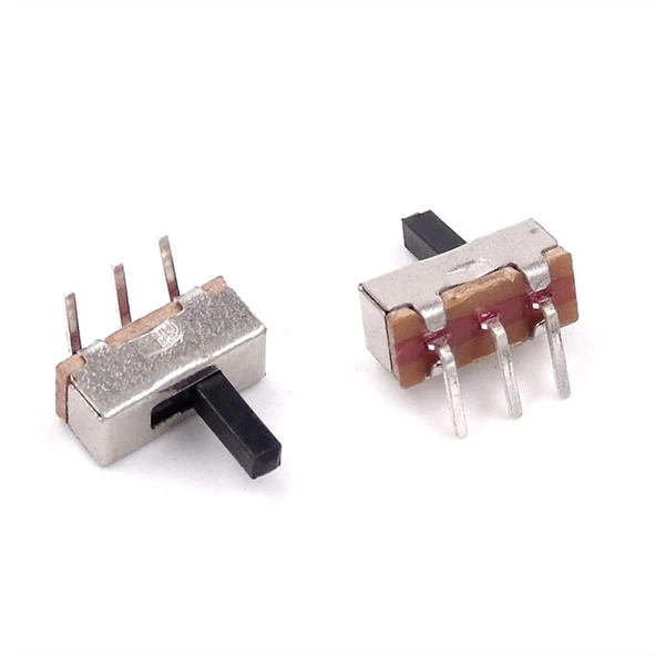 3 Pin SPDT Mini On Off Switch 90° - 10 Adet - Resim 2