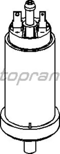 Topran 201613001  755 Yakıt Pompası 1 Bar Astra G-Vectra B 1.6- Vectra A 1.6-1.8- Astra F-Corsa A-B 1.4-1.6 ürün görseli 1