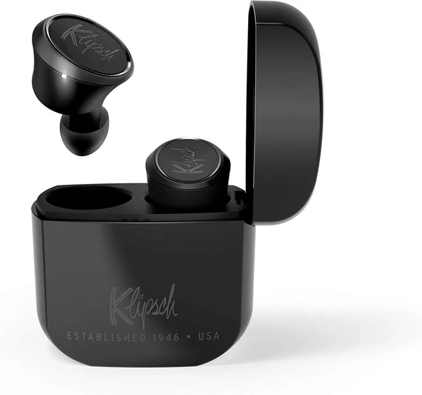 Klipsch T5 II TWS Kulak İçi Bluetooth Kulaklık Siyah Teşhir ürün görseli 1