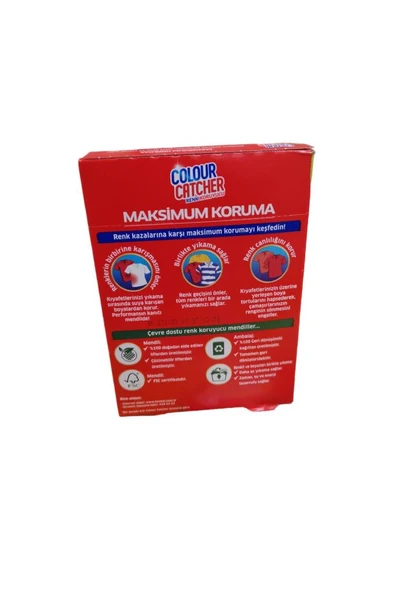 K2 Colour Catcher Renk Koruyucu Mendil 10 lu ürün görseli 1
