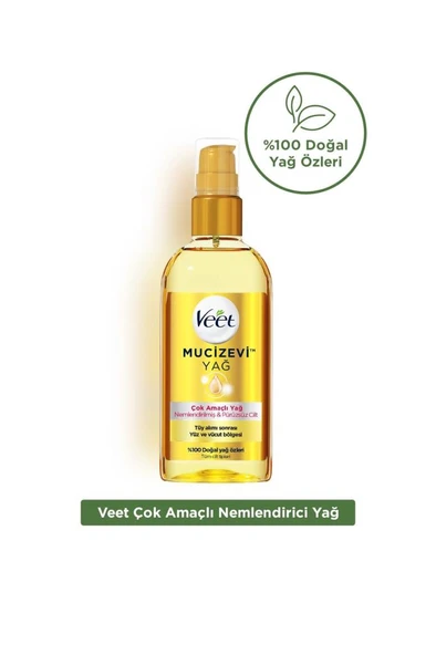 Veet Mucizevi Yağ Yüz & Vücut 100 ml ürün görseli 1