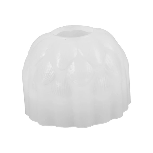 Silikon Çiçek Tomurcuğu Tealight Mumluk Kalıbı - Resim 3