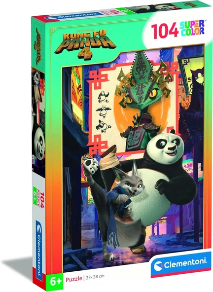 Clementoni 104 Parça Puzzle Kung Fu Panda 25781 ürün görseli 1
