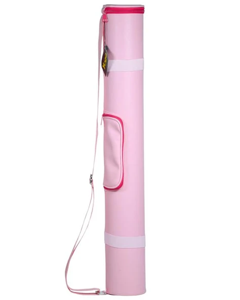 Yuga Suni Deri Proje Tüpü Cepli 10,5 cm Pembe ürün görseli 1