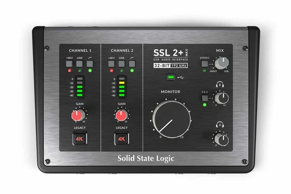 SSL 2+ MKII - USB-C Ses Kartı ürün görseli 1