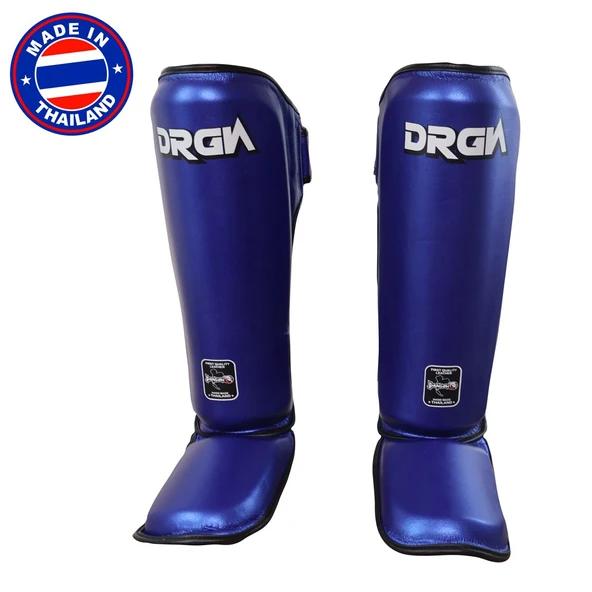 DragonDo DRGN-T52 Hakiki Deri Kaval Koruyucu Mavi Muay Thai Kaval Koruyucu ürün görseli 1