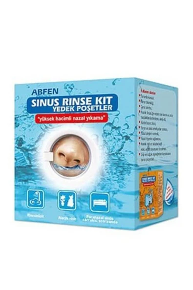 ABFEN FARMA Abfen Sinüs Rinse Kit Yetişkin 50 Yedek Poşet ürün görseli 1