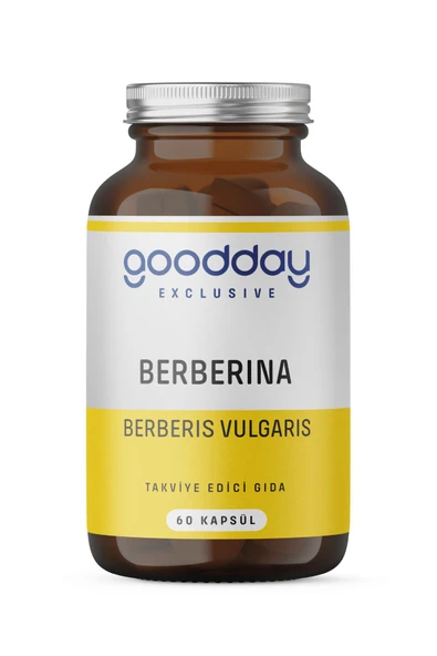 GOODDAY Berberina Kapsül %95 Berberin Içeren Besin Takviyesi ürün görseli 1
