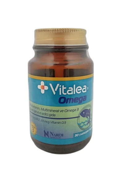 VİTALE A Omega 3, Multivitamin, Multimineral 30 Tablet ürün görseli 1
