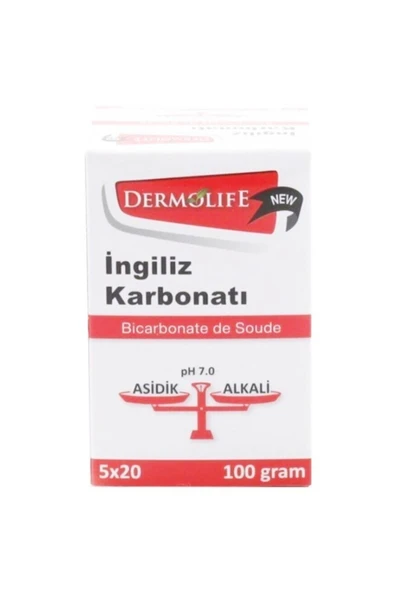 DERMOLİFE Ingiliz Karbonatı 20 X 5 Gr 8699956000336 ürün görseli 1
