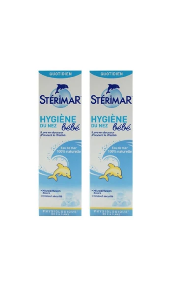 STERİMAR Baby Deniz Suyu Burun Spreyi 100 Ml-2 Adet-skt:04/2027 ürün görseli 1