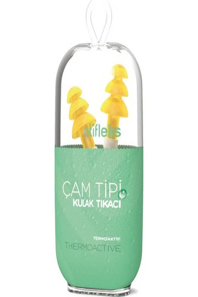 OTİFLEKS Otifleks Çam Tipi Kulak Tıkacı 2'Li İpli (X-Large) ürün görseli 1