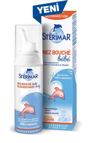 STERİMAR Baby Burun Spreyi Blocked Nose Hipertonik Sprey 100 ml ürün görseli 1