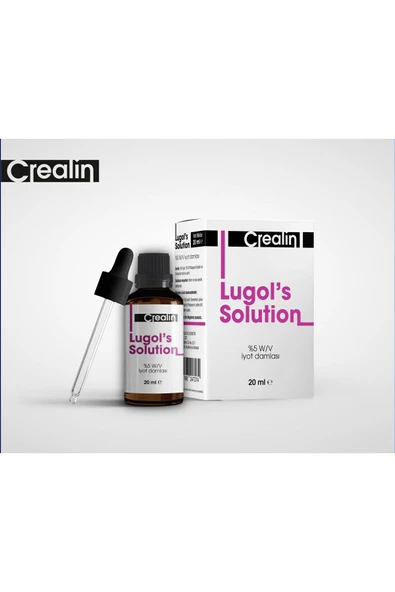 CREALİN Lugol İyot Solution % 2 30 ml ürün görseli 1