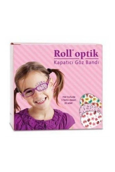 ROLL Göz Kapama Bandı 20 Adet Roll Optik Kız Çocuk ürün görseli 1