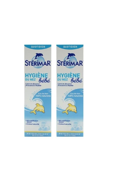 STERİMAR Baby Deniz Suyu Spreyi 100 Ml Ikili Paket (100ml X 2adet) ürün görseli 1