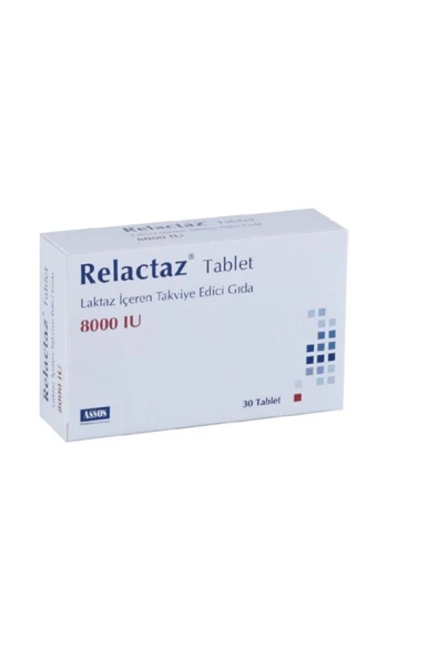 ASSOS İLAÇ Relactaz 30 Tablet ürün görseli 1