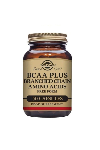 SOLGAR Bcaa Plus 50 Vegi Kapsül ürün görseli 1
