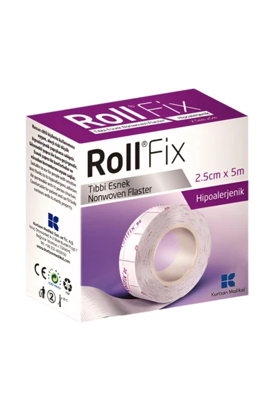ROLL Fix Hipoalerjenik Esnek Flaster 2,5 Cm X 5 M ürün görseli 1