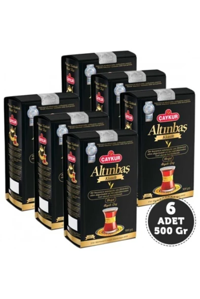 ÇAYKUR Çaykur Altınbaş 500 gr 6' Lı Avantajlı Paket ürün görseli 1