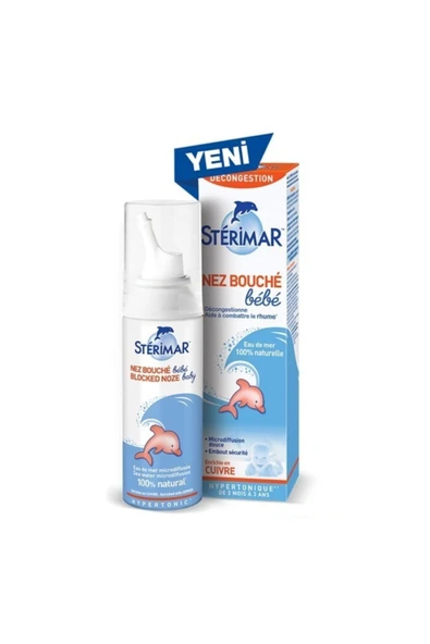 STERİMAR Baby Blocked Nose Hipertonik Sprey 100 ml ürün görseli 1