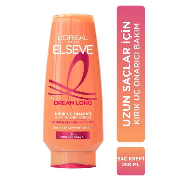 L'Oreal Paris Elseve Dream Long Onarıcı Bakım Kremi 250 ml ürün görseli 1