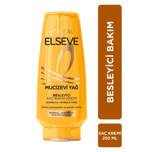 L'Oréal Paris Elseve Mucizevi Yağ Besleyici Bakım Kremi 250ml ürün görseli 1