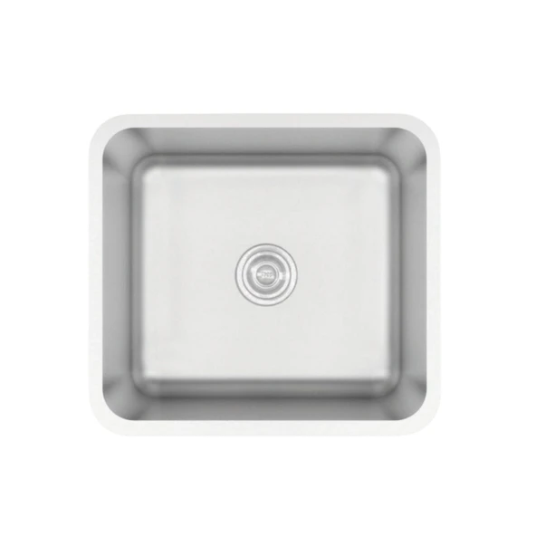 Crauf Lavello 3040 Mat Inox 37x41 Tezgah Altı Paslanmaz Çelik Mutfak Eviyesi ürün görseli 1