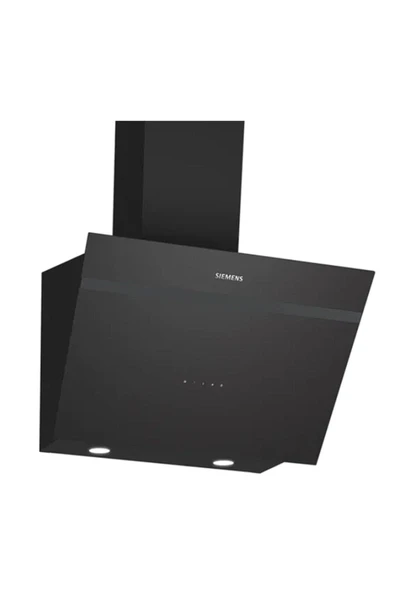 Siemens iQ300 LC66KPJ60T Siyah Duvar Tipi Ankastre Davlumbaz ürün görseli 1