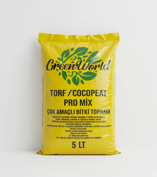 5 Litre Ithal Çok Amaçlı Bitki Toprağı Torf Cocopeat Ponza Taşı- Kokopit Özel Karışım Saksı Harcı ürün görseli 1