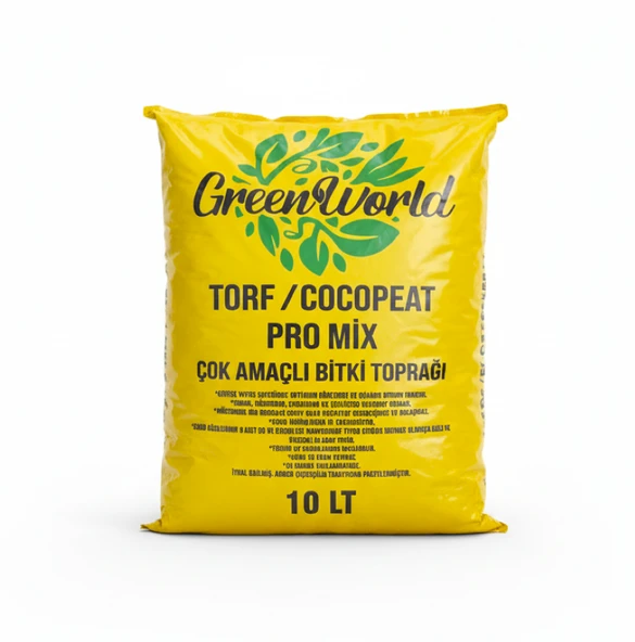 10 Litre Ithal Çok Amaçlı Bitki Toprağı Torf Cocopeat Ponza Taşı - Kokopit Özel Karışım Saksı Harcı ürün görseli 1