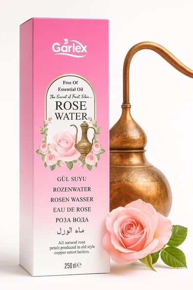 Garlex Gül Suyu 250 ml, Doğal Tonik Etkisi ürün görseli 1