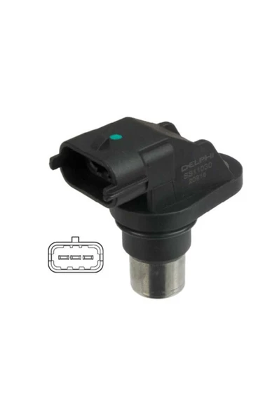 Delphi SS11030 EKSANTRİK MİL SENSÖRÜ ALBEA PALIO 1.2 Corolla Uyumlu 1.4 ürün görseli 1
