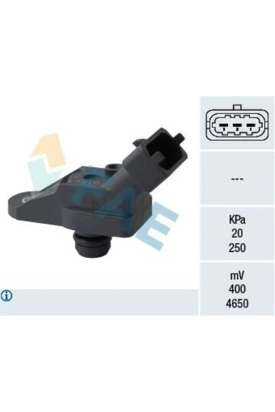 FAE 15055  EMME MANIFOLT VAKUM SENSÖRÜ ASTRA G VECTRA B OMEGA B 94 ürün görseli 1